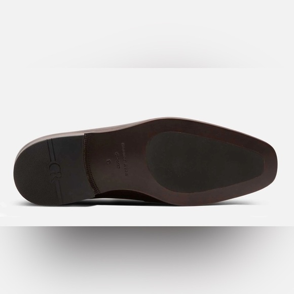 Gordon Rush $245 Men’s Elliot Brown Leather Slip On Dress Shoes Size 13 New - Picture 5 of 10